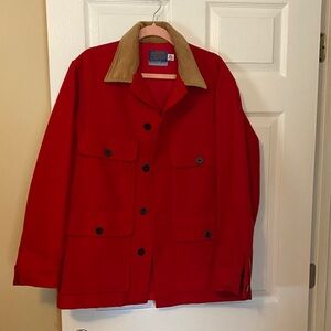 Vintage Pendleton Outdoorsman 100% Virgin Wool Hunting Jacket Men's